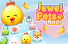 Giochi di puzzle : Jewel Pets Match