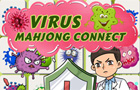 Giochi di puzzle : Virus Mahjong Connect