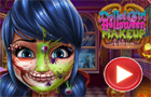 Giochi per ragazze : Dotted Girl Halloween Makeup
