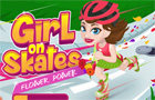 Giochi di simulazione : Girl On Skates: Flower Power