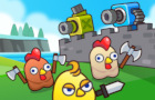 Giochi online: Merge Cannon: Chicken Defense